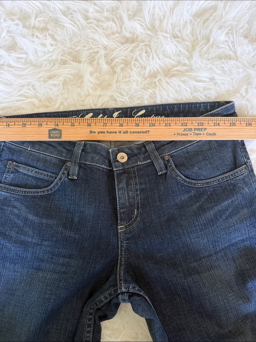 Juicy Couture Women's Blue Boot Cut Jeans Y2K - Picture 10 of 10